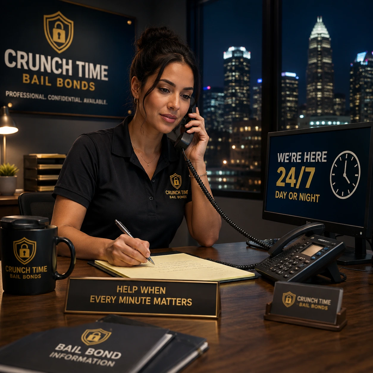 24/7 bail bond assistance in Charlotte NC – Crunch Time Bail Bonds