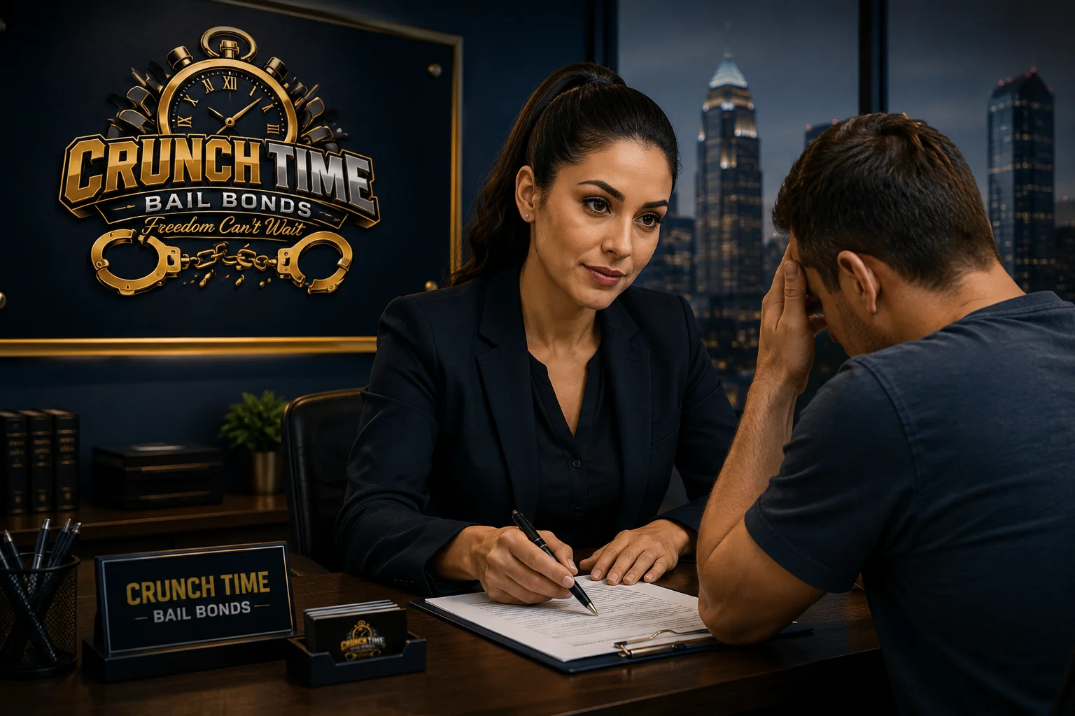 Crunch Time Bail Bonds providing bail bond assistance in Charlotte NC