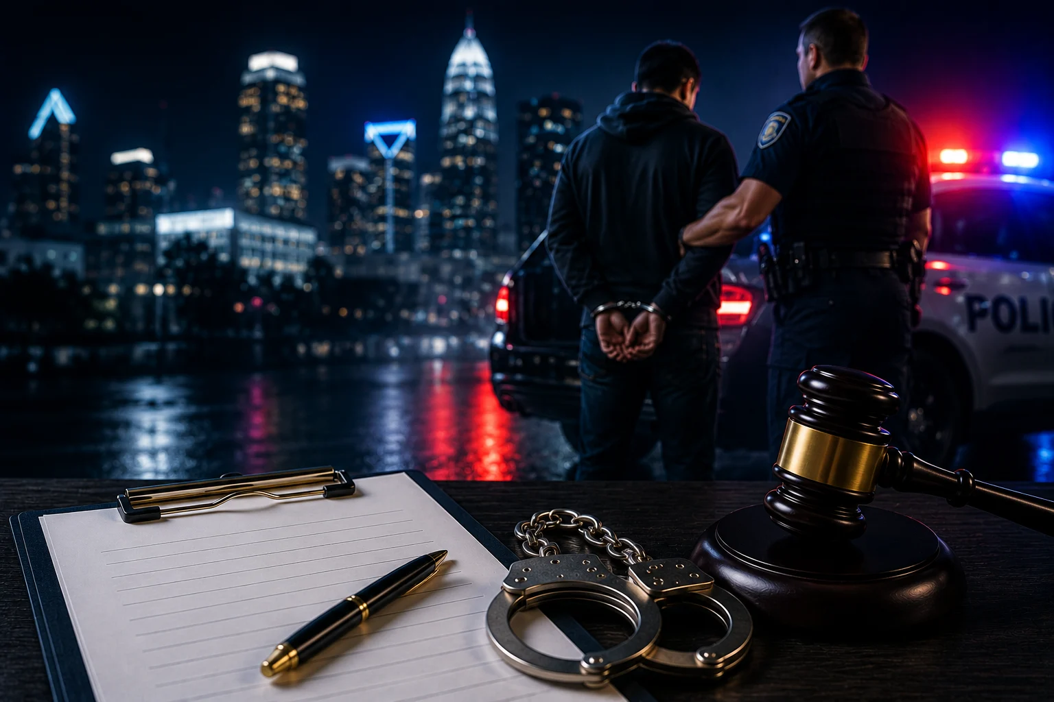 Arrest information and bail bond assistance in Charlotte NC