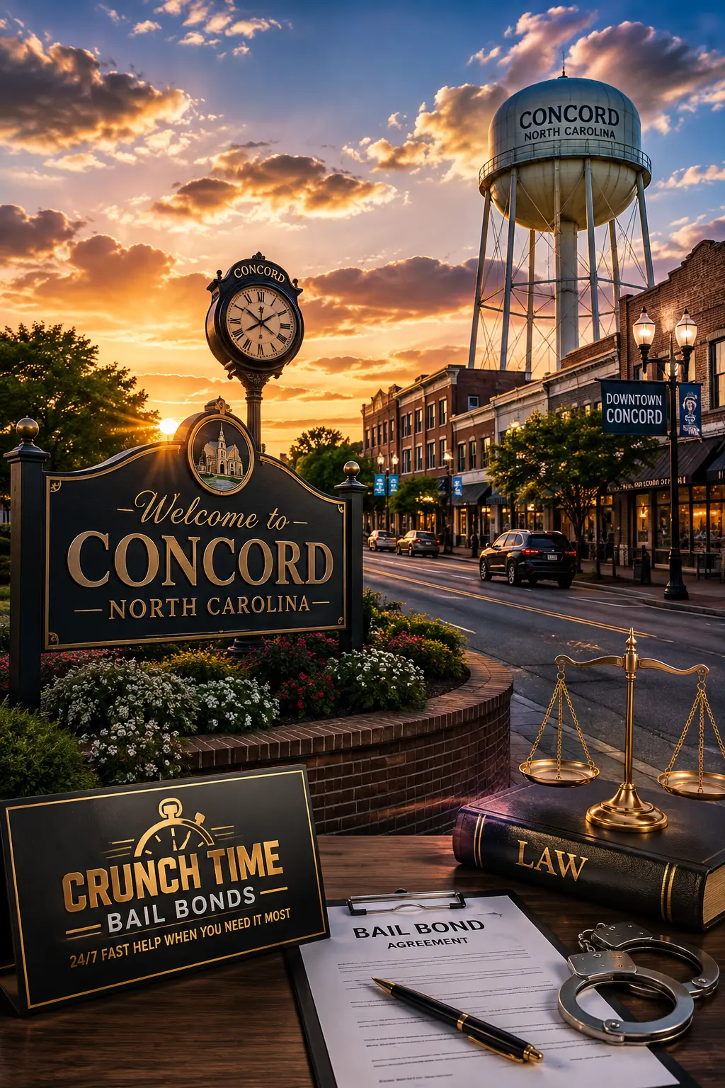 Bail Bonds in Concord NC - Crunch Time Bail Bonds
