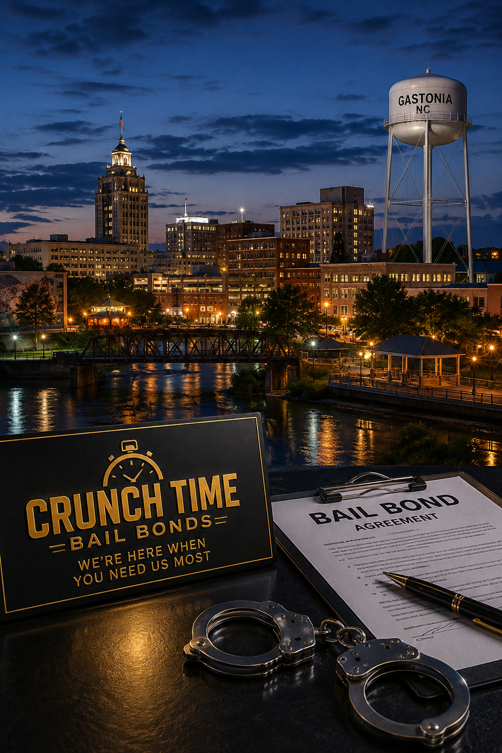 Gaston County NC bail bond assistance - Crunch Time Bail Bonds