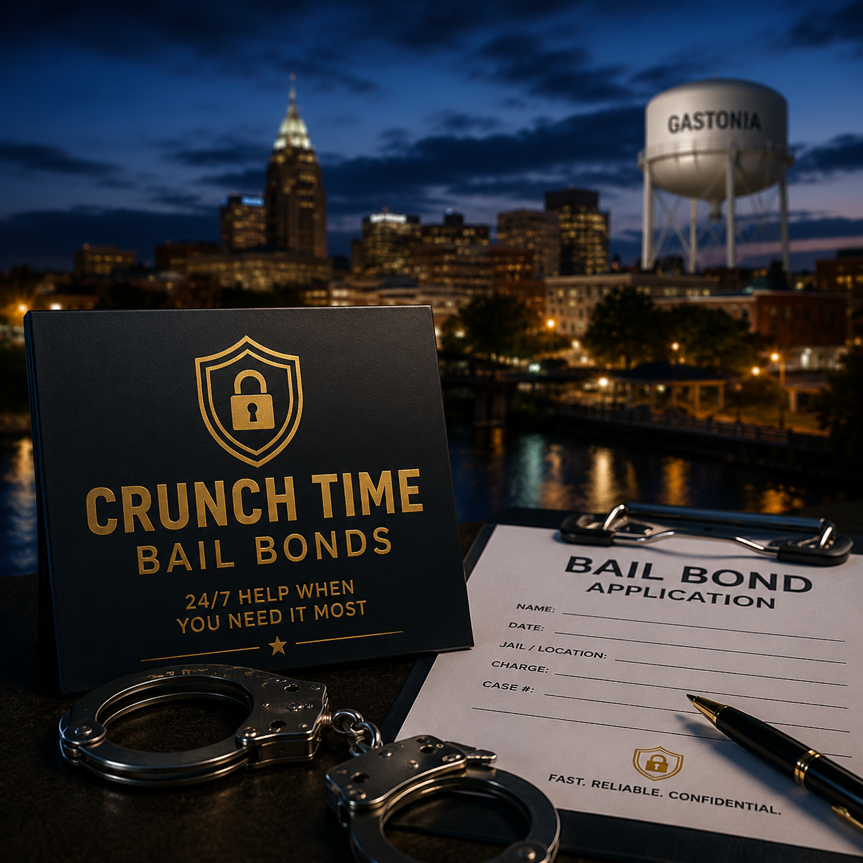 Gaston County NC bail bond assistance - Crunch Time Bail Bonds