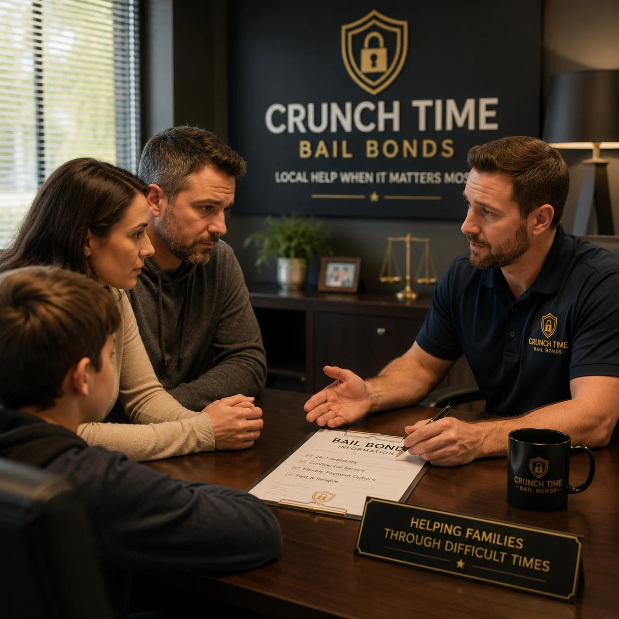 Iredell County bail bond assistance for families – Crunch Time Bail Bonds