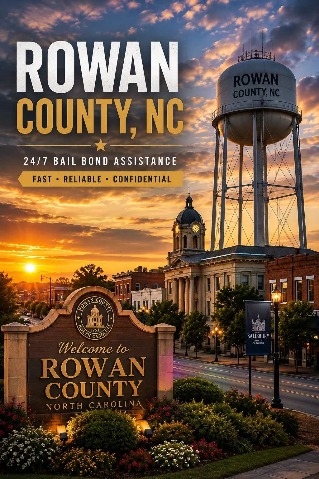 Rowan County NC Bail Bonds - Crunch Time Bail Bonds